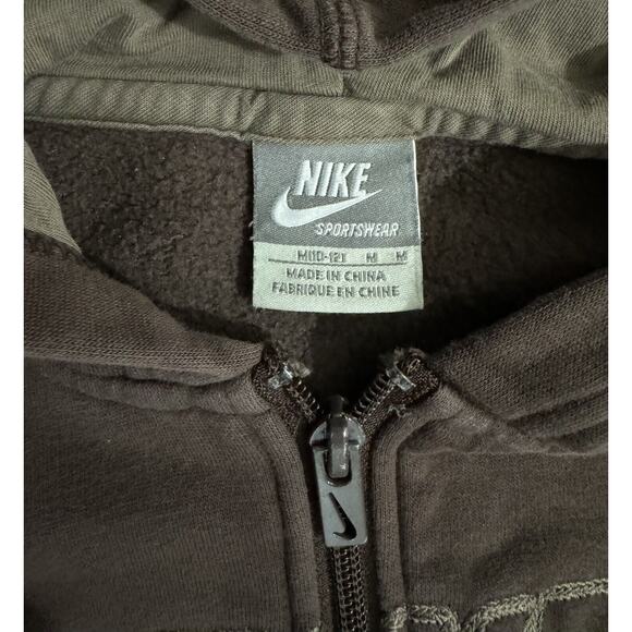 Nike Sweater Zip Up Hoodie Sweatshirt Kids Size Médium - Picture 4 of 4